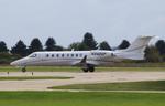Aircraft N342SP, Learjet 45, at KFEP, photo by MarkPasqualino
