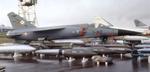 Aircraft 241, Dassault Mirage F.1C of the Armee de l'Air at Farnborough International 1980, at EGLF, photo by iwarnecke
