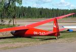 Aircraft OH-242, Schleicher Ka 6 CR Rhönsegler at the Karhulan ilmailukerhon lentomuseo (Karhula Aero Club Flying Museum), Kymi airfield, Kotka, at EFKY, photo by iwarnecke