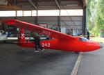 Aircraft OH-242, Schleicher Ka 6 CR Rhönsegler at the Karhulan ilmailukerhon lentomuseo (Karhula Aero Club Flying Museum), Kymi airfield, Kotka, at EFKY, photo by iwarnecke
