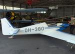 Aircraft OH-380, Fournier (Sportavia-Pützer) RF-4D at the Karhulan ilmailukerhon lentomuseo (Karhula Aero Club Flying Museum), Kymi airfield, Kotka, at EFKY, photo by iwarnecke