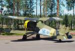 Aircraft OH-XGT, Gloster Gauntlet II at the Karhulan ilmailukerhon lentomuseo (Karhula Aero Club Flying Museum), Kymi airfield, Kotka, at EFKY, photo by iwarnecke