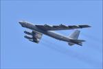 Aircraft 61-0016, 1961 Boeing B-52H Stratofortress seen from Cotswold Airport after departing RAF Fairford, at EGBP, photo by Mike_Y