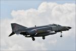 Aircraft 77-0286, 1977 McDonnell Douglas F-4E Terminator of the Turkish Force arriving at RAF Fairford for RIAT 2024, at EGVA, photo by Mike_Y
