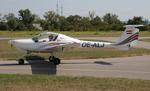 Aircraft OE-ALJ, With a new coat of paint at Stockerau, Austria, at LOAU, photo by ReinhardJost