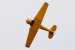 Aircraft F-AZCV, North American T-6G Texan, Take off rwy 22, Morlaix-Ploujean airport (LFRU-MXN), photo by Yves-Q
