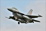 Aircraft 1622, F-16AM of the Romanian Air Force arriving at RAF Fairford, at EGVA, photo by Mike_Y