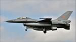 Aircraft 1622, F-16AM of the Romanian Air Force arriving at RAF Fairford, at EGVA, photo by Mike_Y