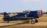 Aircraft N6427D, North American SNJ-4, at KOSH, photo by Mark Pasqualino