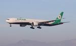 Aircraft B-16727, EVA 773 zx tpa-lax, at KLAX, photo by FloridaMetal