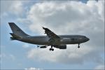 Aircraft 15004, Airbus CC-150 Polaris of the Royal Canadian Air Force arriving at RAF Fairford for RIAT 2024, at EGVA, photo by Mike_Y