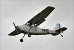 Aircraft G-JDOG, Cessna 305C arriving at Draycott Farm fly-in, at GB-0006, photo by Mike_Y