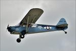 Aircraft G-BNXM, L-21B Super Cub arriving at Cotswold Airport, at EGBP, photo by Mike_Y
