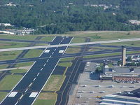  - View of Runway 34 - by Michael Martin