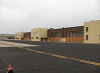  - Naval Base Ventura County, Naval Air Warfare Center, Point Mugu Weapons Program Mgmt. Dept. Hangars, My office in Center Bay, second deck 1983-1991, NTD - by Doug Robertson