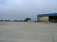  - NAWS Point Mugu VP-65 Hangar (Patrol Squadron 65 disestablished March, 2006), USN F/A-18s & Airshow Aircraft, NTD - by Doug Robertson