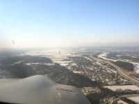  - Moline from the East - Runway 28 - by Raj Upadhyaya