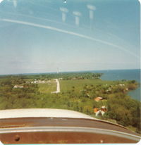  - On final in Dad's 172 (N2430U) - by Bob Simmermon