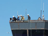  - Work on old PDK tower - Note C-130J in background! - by Michael Martin