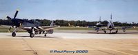  - The USAF heritage flight taxis back in - by Paul Perry