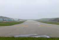  - Sloped runway on a hazy day... - by Terry Shepherd