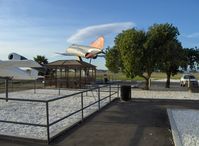  - Missile Park, LOON left foreground, mounted QF-4S PHANTOM II BuNo. 157259, past Gazebo picnic seating - by Doug Robertson