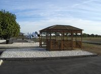  - Missile Park, Gazebo, shaded picnic tables seating - by Doug Robertson