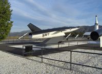  - Missile Park, REGULUS II in foreground, tall vertical POLARIS in background - by Doug Robertson