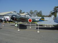  - Santa Paula Airport 75th Anniversary AIR FAIR, 6-7 August, 2005, Fly-in display aircraft-N712Z 1942 Mitsubishi A6M3 ZERO-SEN (ZEKE) - by Doug Robertson