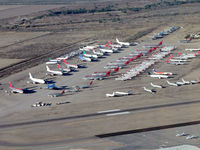  - Some of the many airliners stored at MZJ - by John Meneely