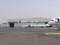  - Mexicana Maintenance Base - by John J. Boling