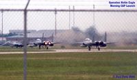  - An awe-inspiring sight, the Combat Air Patrol launch.  God Bless our airmen - by Paul Perry