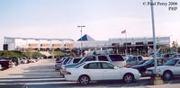  @ Newport News/williamsburg International Airport - Terminal seen from the primary parking lot - by Paul Perry