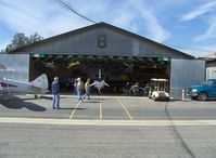  - Aviation Museum of Santa Paula, Hangar 3, The Quinn hangar, #8 Stearman taxiway - by Doug Robertson
