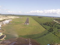  - Approach to runway 10 at Humacao PR - by karen Webster