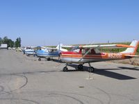  - Flightline and corn field @ Elk Grove Airport, Sacramento County, CA - by Steve Nation