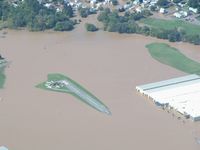  @ Bloomsburg Municipal Airport - Hurricane Ivan River Flood - by Shane Watts