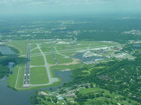 - Lafayette Regional Airport after heavy rains. - by Jimmy Justice