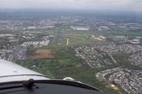  @ Northeast Philadelphia Airport - Flying over approach to 33 - by Glenn Long