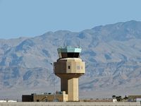  @ North Las Vegas Airport - North Las Vegas Air Terminal with Sheep Mountains in background. - by Brad Campbell