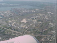  @ Newark Liberty International Airport - EWR after takeoff - by rich gessert