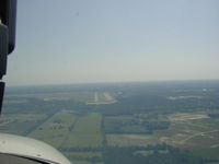  @ Laurinburg-maxton Airport - Final approach into MEB Laurinburg-Maxton Airport NC - by Kevin Williams