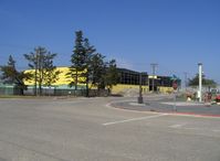  - Two large new corporate aircraft maintenance hangars and FBO office under construction - by Doug Robertson