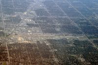  - Van Nuys Airport (VNY) as seen from 12,000 ft, looking east. - by Dean Heald