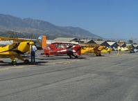  - 2006 National Bucker Annual Fly-in, some of the early arrivals - by Doug Robertson