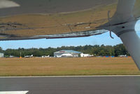  - Meridian from the runway (now gone). - by Les Rickman