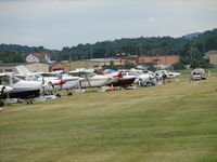  - The flight line at the 2006 AOPA Fly-in. - by Sam Andrews
