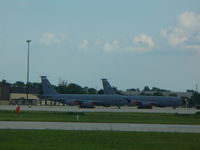 - KC-135 aircraft parked on East Ramp - by Mark Pasqualino