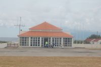  - The tiny aiport building on the island of Corvu (airside) - by Micha Lueck