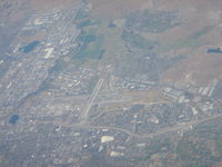  @ Reno/tahoe International Airport - Over the top of Reno at FL380 - by Shale Parker